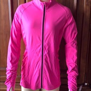VSX Hot Pink with Black Workout Zip up  Jacket